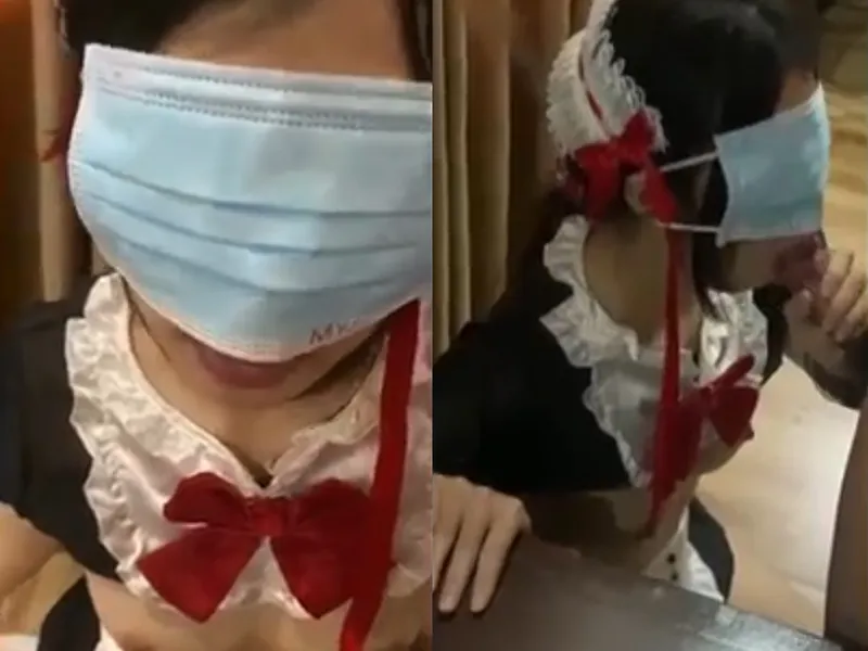 Ghệ việt dâm cosplay nô lệ liếm mút con chim điêu luyện